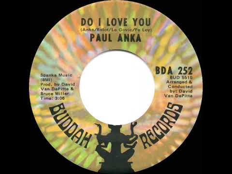 1971 HITS ARCHIVE: Do I Love You - Paul Anka (mono 45)