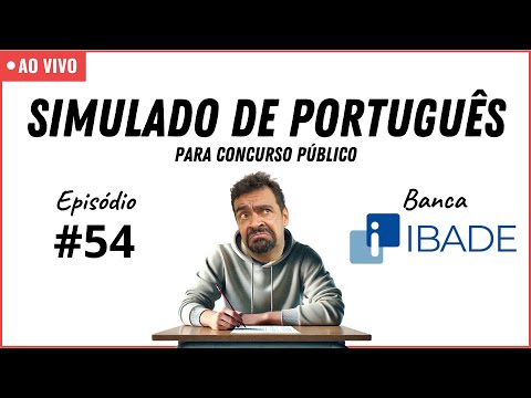 Simulado de Português #54 - Banca IBADE