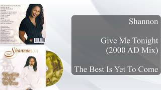 Shannon: Give Me Tonight (2000 AD Mix)