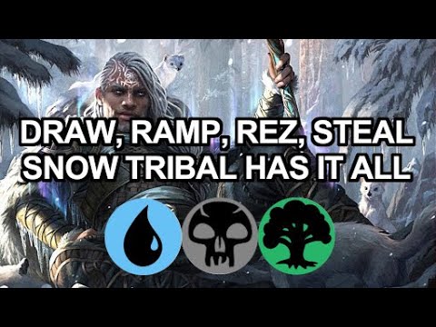 Snow Tribal the Most Overstacked Deck in Standard - MTG Arena - Original Decks - Standard