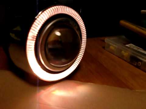 7colours led halo fog light