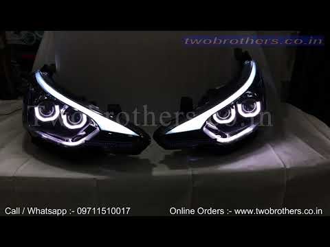 Elite i20 Dual U Shape Projector Headlight Eagle Eye if you want then call on 09711510017,9811690017