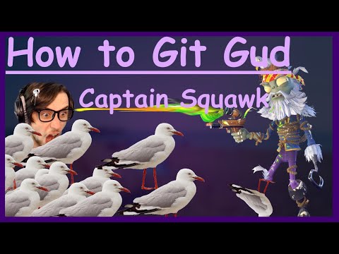 How to git gud at Captain Squawk (REMASTERED) - PVZGW2