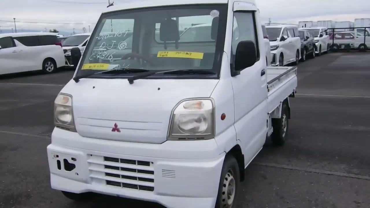 1999 Mitsubishi Minicab Truck U61T (UW-6a3a25e017171)