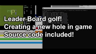 C64 Games memories - World Class Leader Board (golf) new hole