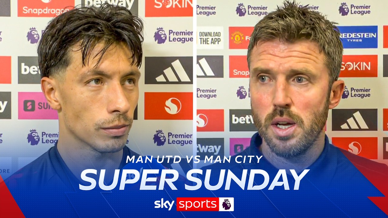 Carrick and Martinez FULL post-match reaction to Man Utd 0-1 Man City