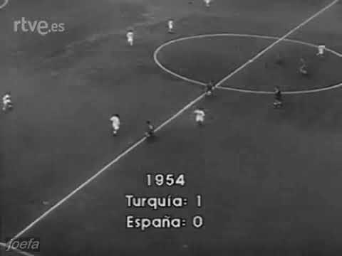 1954 WCQ Turkey - Spain (Istanbul, 14.3.1954)