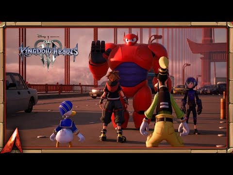 KINGDOM HEARTS 3 Big Hero 6 San Fransokyo! Walkthrough Gameplay Part 12 (KH3)