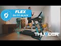 Беговая дорожка THUNDER Flex-DS Black