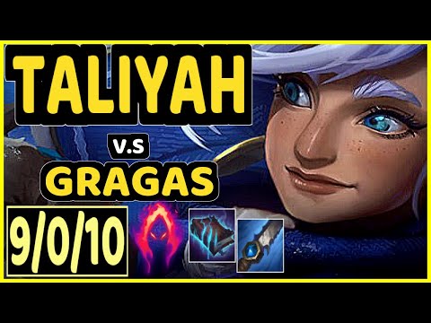 CARIOK (TALIYAH) vs GRAGAS - 9/0/10 KDA JUNGLE CHALLENGER GAMEPLAY - BR