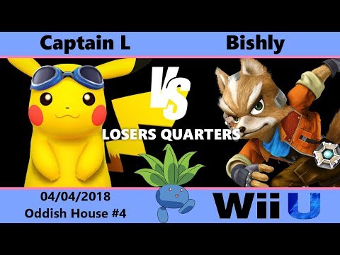 Oddish Wednesday #4: LR4 - Captain L (Pikachu) vs Bishly (Fox)