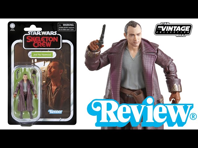 Vídeo relacionado con Star Wars La colección Vintage Jod Na Nawood, Star Wars: Skeleton Crew Figura de 9,5 cm