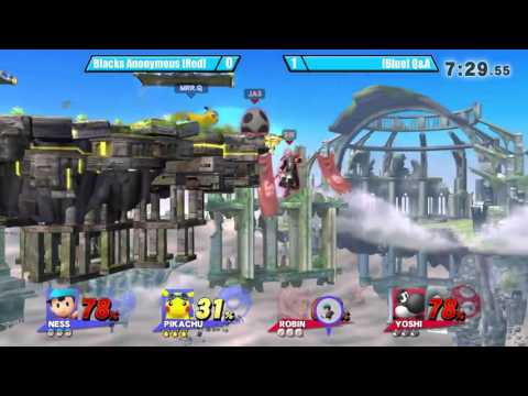 FD4 - JA3/Spearwing (Yoshi,Robin) vs Quentin/Horse (Pika,Ness - Loser's Quarters