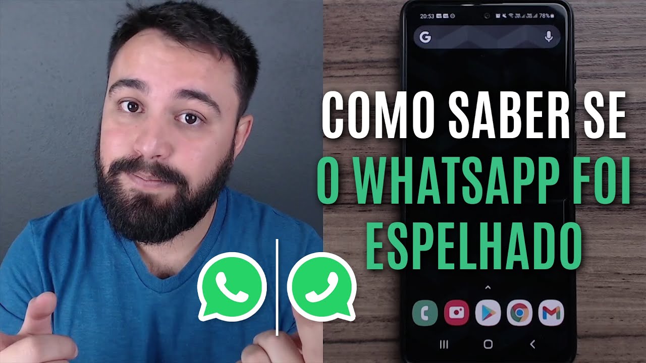 COMO SABER SE O WHATSAPP FOI ESPELHADO