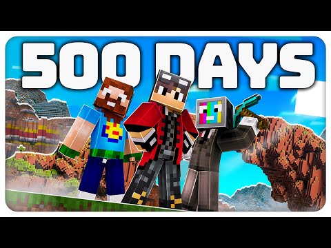 500 Days on a Minecraft SMP | Full Video