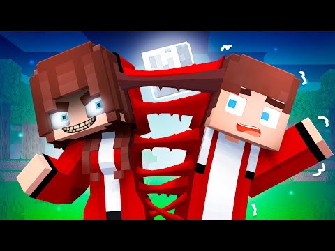 JJ and CRAZY JJ`s Girl STALKER - Love Story - Maizen Minecraft Animation