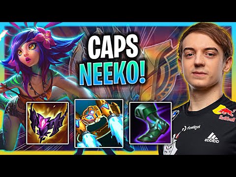 CAPS IS INSANE WITH NEEKO! | G2 Caps Plays Neeko Mid vs Leblanc!  Season 2024