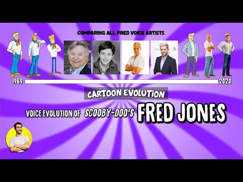 Voice Evolution of FRED JONES (SCOOBY-DOO) - 51 Years Compared & Explained | CARTOON EVOLUTION