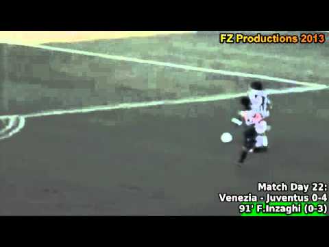 Serie A 1999-2000, day 22 Venezia - Juventus 0-4 (F.Inzaghi 2nd goal)