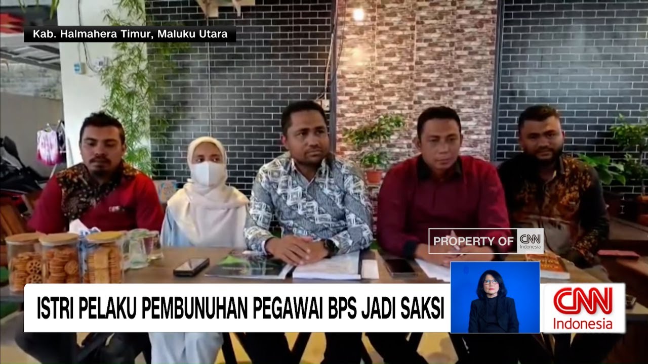 Istri Pelaku Pembunuhan Pegawai BPS Jadi Saksi
