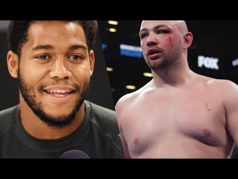 Michael Hunter when asked about Adam Kownacki: Everyone had problems with him!