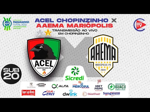 Campeonato Paranaense de Futsal - SUB 20 - 2023 -   ACEL Chopinzinho Vs AAEMA Mariópolis