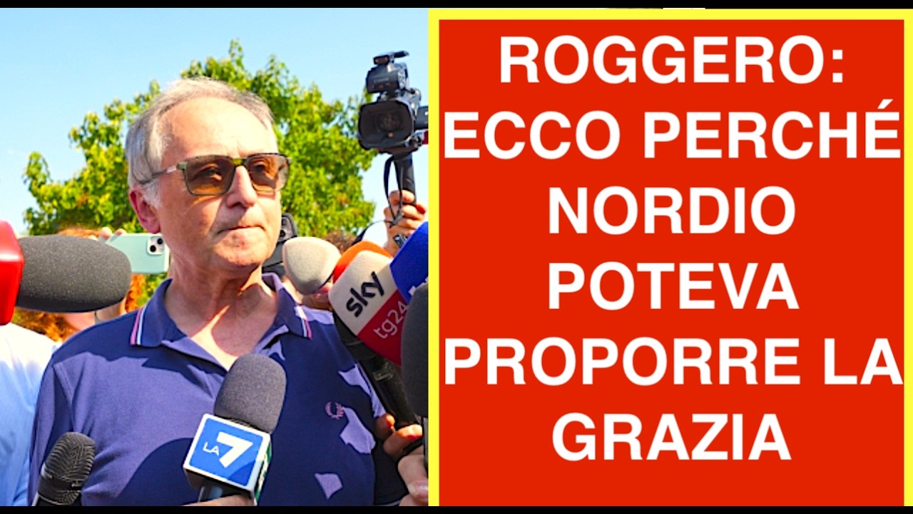 CASO ROGGERO. LIBERO: ECCO PERCHÉ NORDIO POTEVA PROPORRE LA GRAZIA