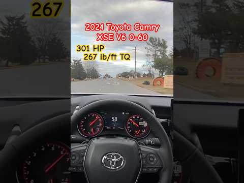 Thumbnail for 2024 Toyota Camry XSE 0-60 (301 HP, 267 lb/ft TQ) Last of Its Kind! #shortsfeed #shortvideo #shorts by Toyota Camry
