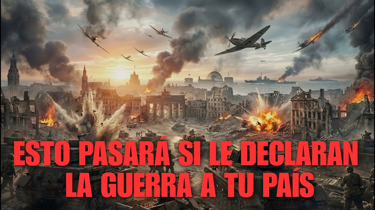 ¿QUE PASARÍA SI a tu PAIS le DECLARAN la GUERRA?