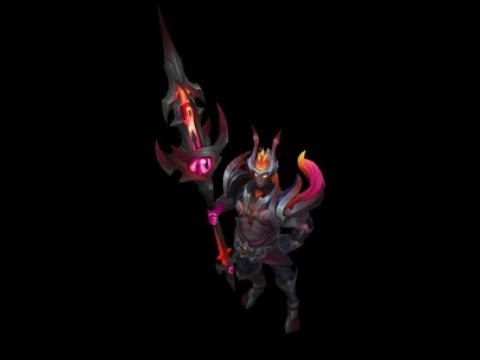 Nightbringer Jarvan IV (Obsidian) Chroma - League of Legends