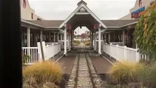 Ohio Station Outlets Train Trip Around The Property  11-5-2017