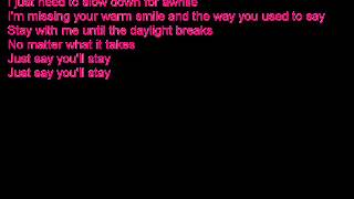 Chase Coy Never Change Lyrics