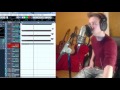 Ed Sheeran - Don't - live looping wih Cubase 5 (Peter Szikszai)