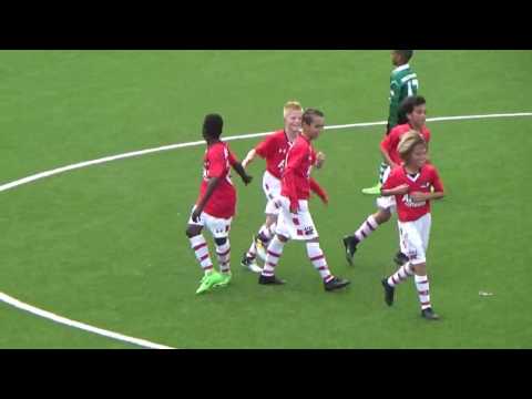 24-06-2017 : AZ O13 - Sparta Rotterdam O13 ; eerste helft, deel 1