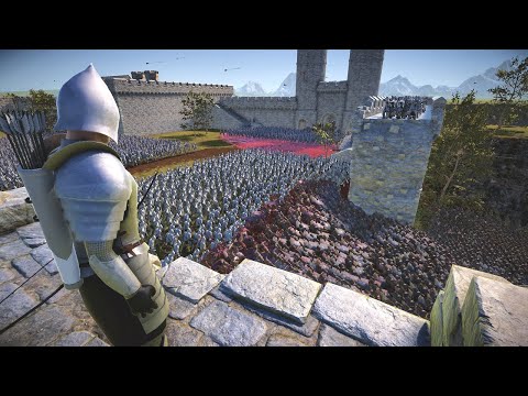 Can Gondor's Troops Defend Castle From 160,000 Isengard Orcs - UEBS 2