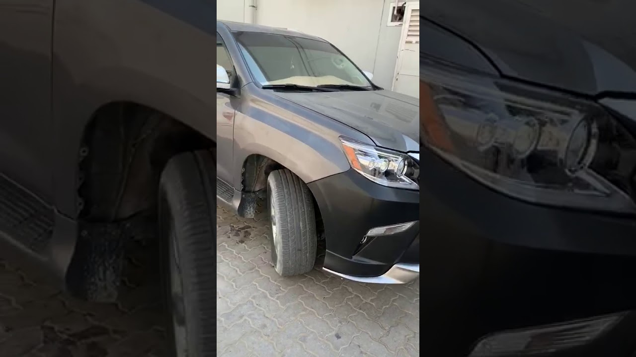 Lexus GX460 2009-2023 гг. Решетка радиатора TRD-дизайн Video 2