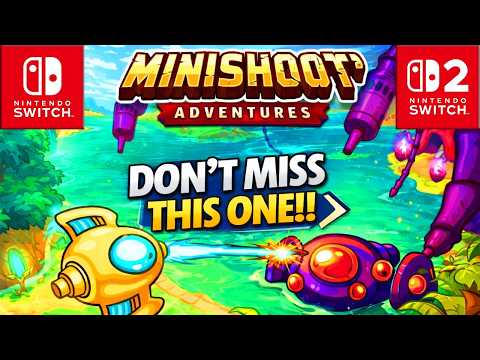 Minishoot' Adventures - A Hidden Gem Finally on The Nintendo Switch 1&2!! #gaming #switch2 #switch