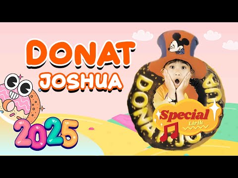 ANIMASI LIRIK LAGU ANAK | JOSHUA - DONAT (Official Lyric Video)