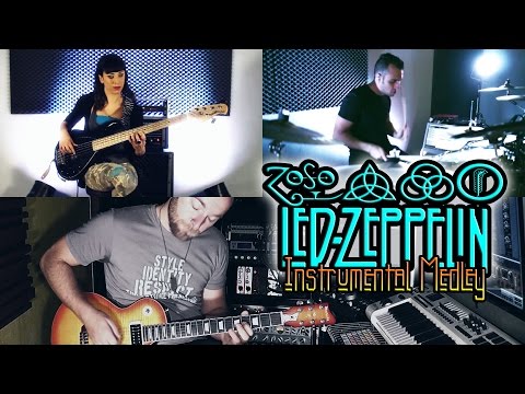 LED ZEPPELIN - Immigrant song, Kashmir, Stairway to Heaven, Heartbreaker (Cover Instrumental Medley)