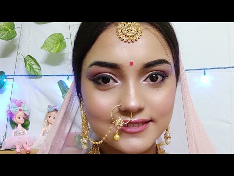 self bridal makeup✨☺ Thank you for 1Lakh