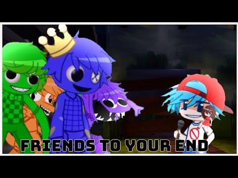 Vs. Rainbow Friends / Friends to your end Song / Roblox Rainbow Friends Chapter 1 / FNFxGacha FULL