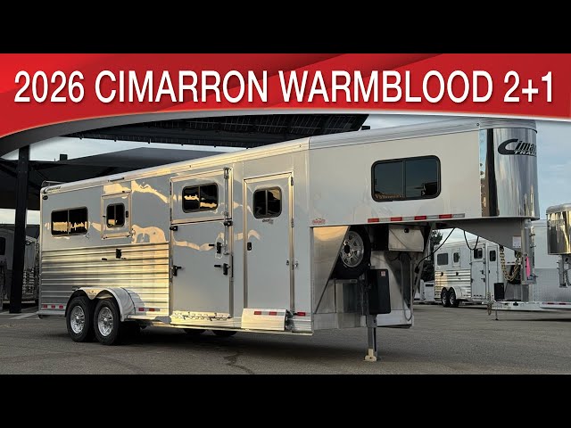 Preview image of 2026 Cimarron Norstar Warmblood 2+1 With Air Ride youtube video