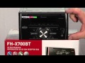 FH-X700BT - 2-DIN CD Receiver with MIXTRAX, Bluetooth®, USB Direct