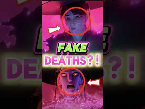 Abby and Jinu’s DEATHS Were FAKE?! 🤯 #kpopdemonhunters #sajaboys