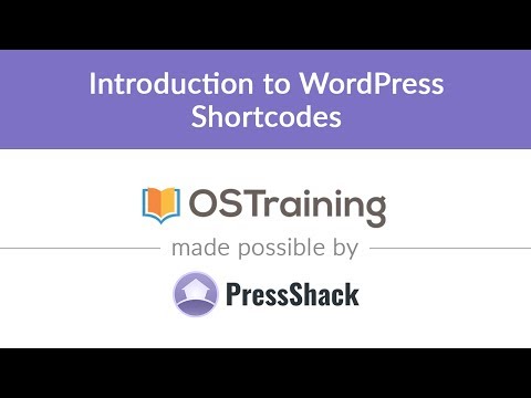 WordPress Development Lesson 28 Introduction to WordPress Shortcodes
