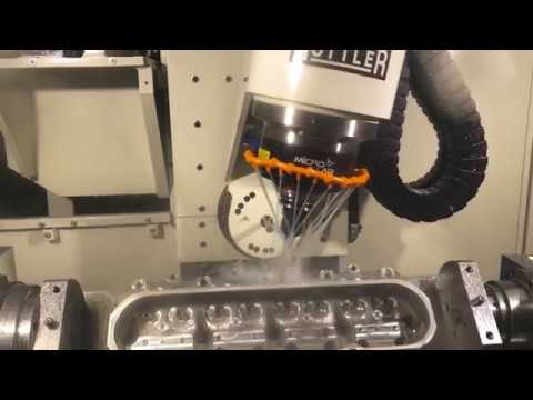 5 Axis Digitizing and CNC Porting of Cylinder Heads