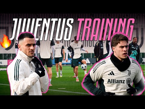 Watch JUVENTUS TRAINING before the Champions League Night vs AS Monaco! 🔥