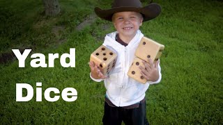 The Ultimate DIY Backyard Game: Giant Yard Dice