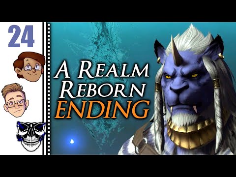 Let's Play Final Fantasy XIV Online Co-op Part 24 - The Praetorium (A Realm Reborn Ending)