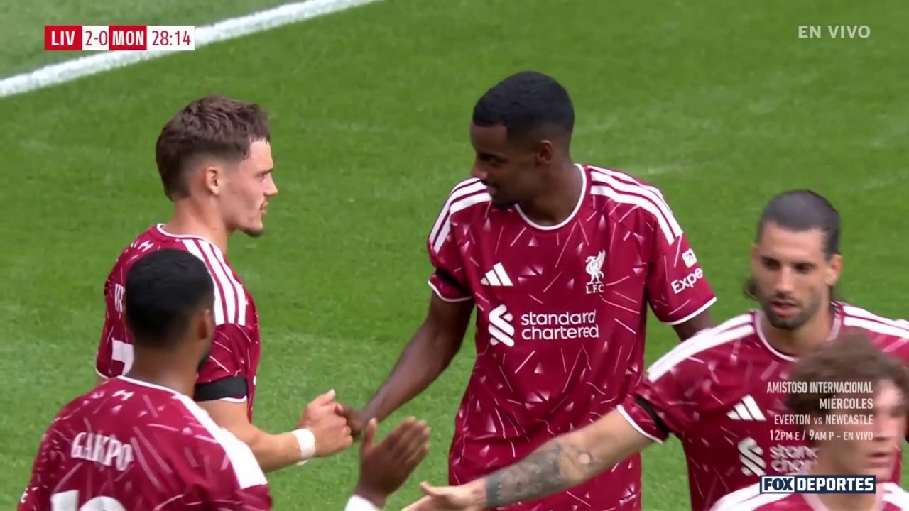 🤯 ¡SEGUNDO DEL LIVERPOOL! | Liverpool 2-0 AS Mónaco | Amistoso Internacional | #AmistosoEnFOX